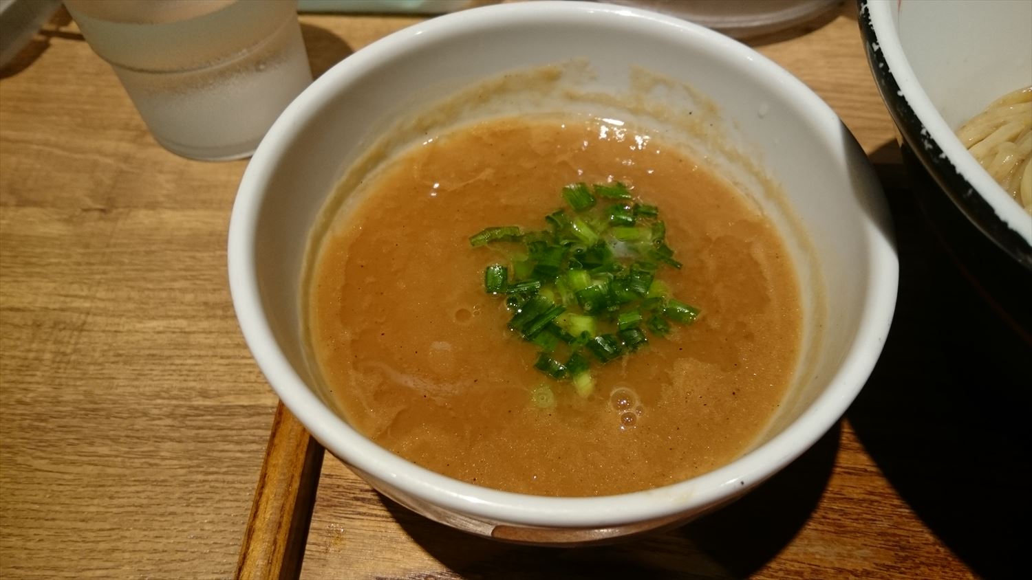 鰤白湯つけ麺　スープ