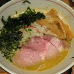 麺と心7の月替わり限定 2017年3月 雲丹(ウニ)白湯ラーメン – 阿倍野/ラーメン